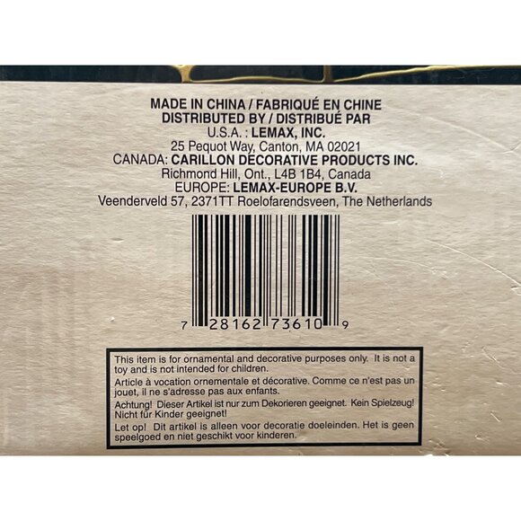 Lemax Halloween Village Bridge Of Bones Figurine With Pumpkins - Picture 11 of 11